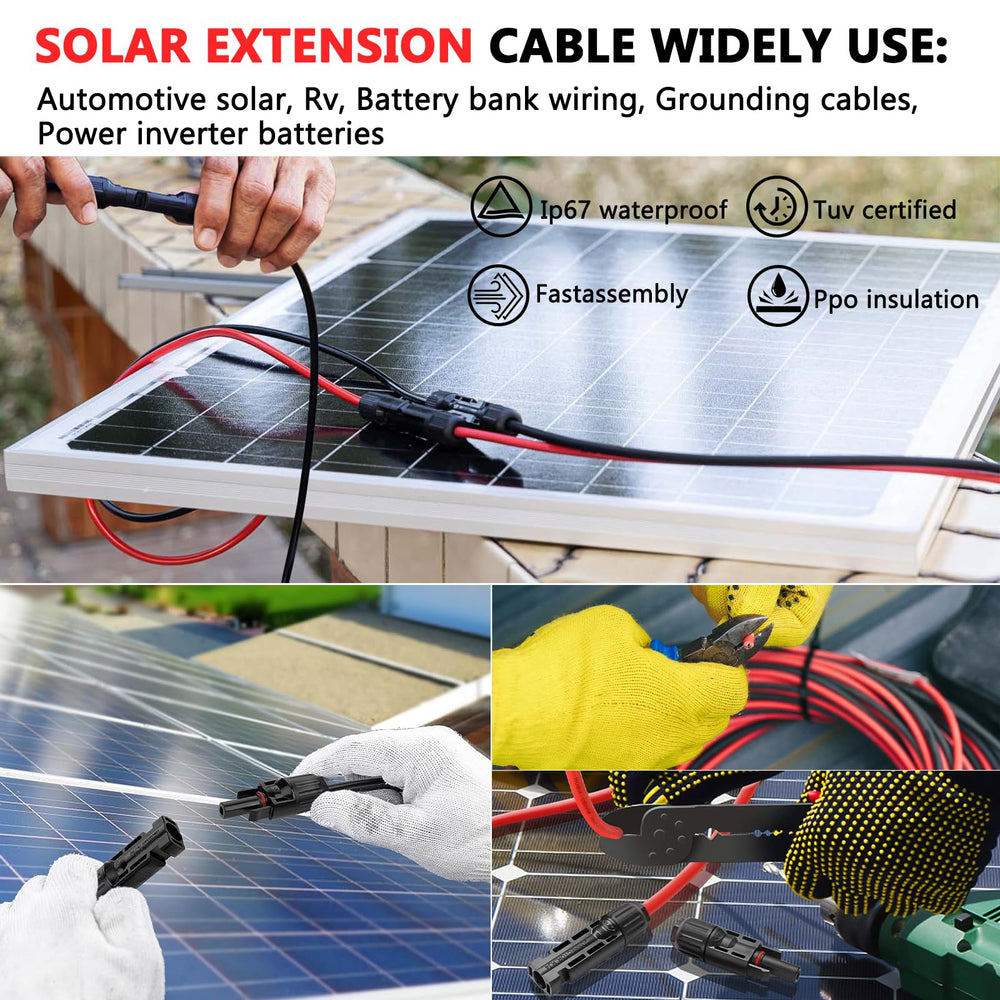 Vansdon rooftop installation showing cable routing and practical scale for panels