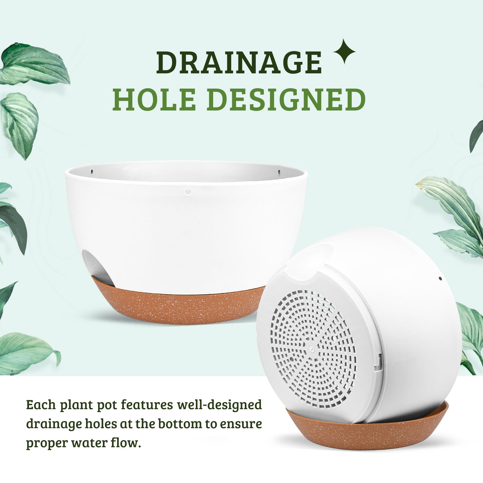 Vanslogreen bottom detail of mesh drainage holes showing improved airflow benefit