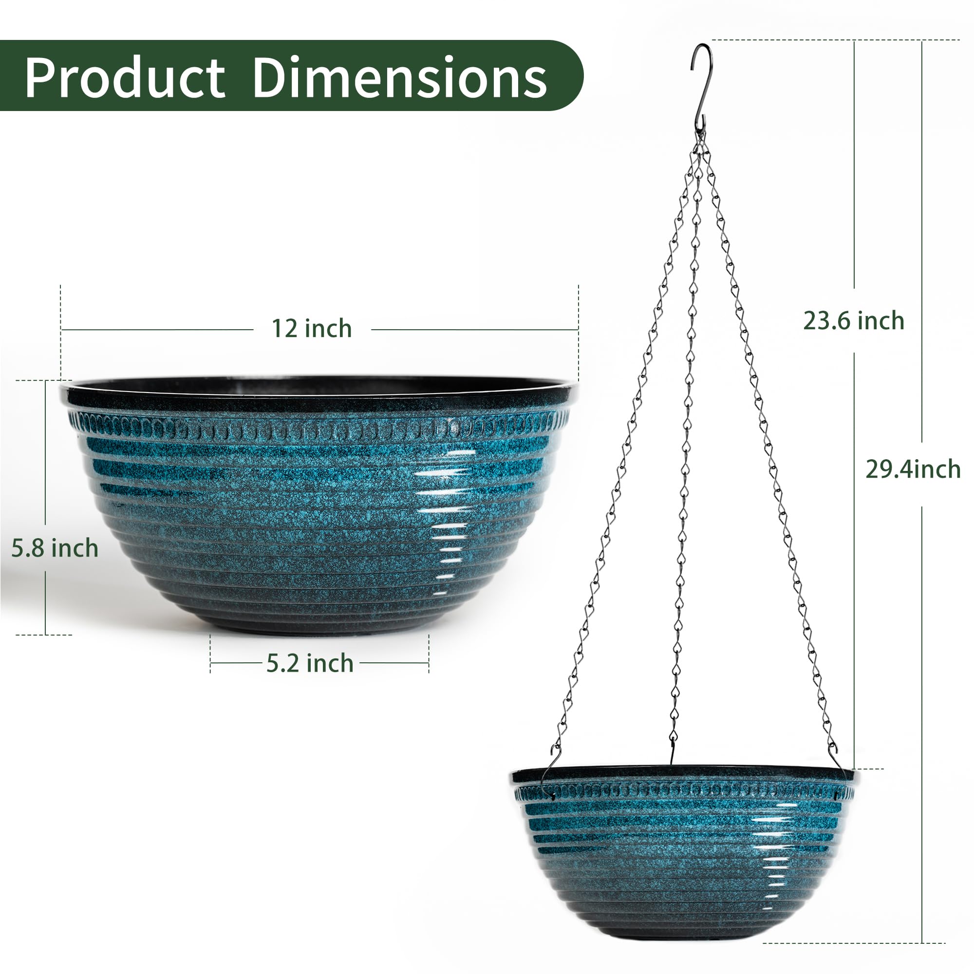 Vanslogreen close up of glazed texture highlighting durable, ceramic‑like appearance