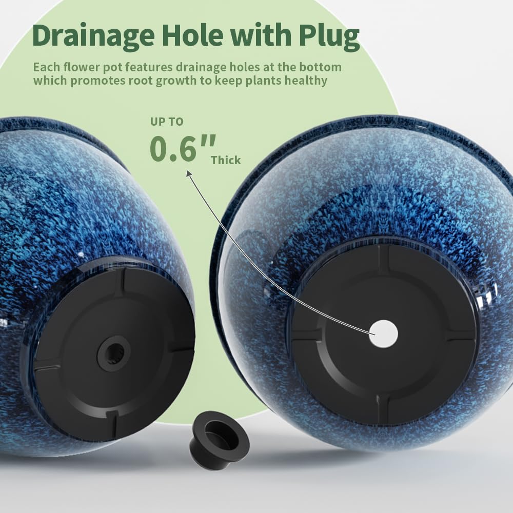 Vanslogreen drainage hole with removable plug demonstrating water control benefit