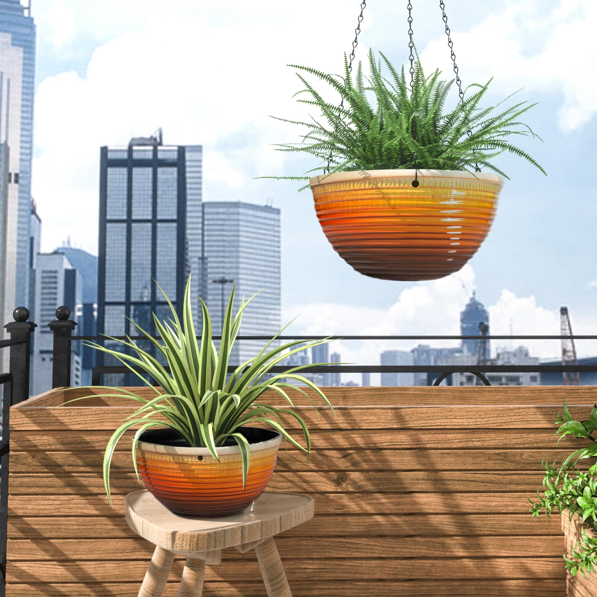 Vanslogreen on indoor shelf styling living room with bright accent