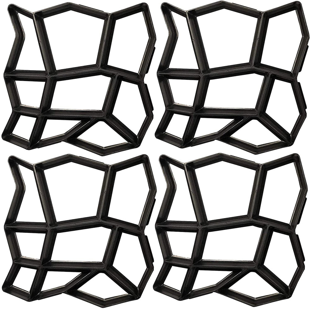 VanSmaGo front view of the four-pack mold set showing compact packaging and durable plastic for easy projects