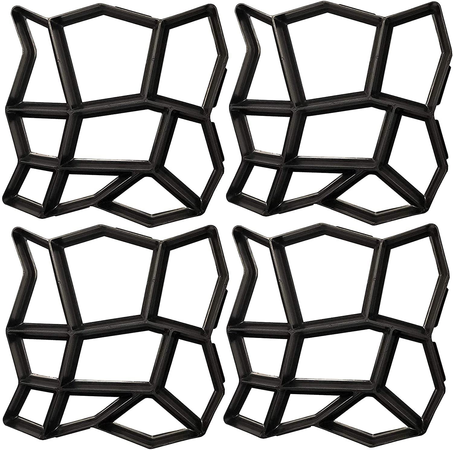 VanSmaGo front pack view showing four reusable molds and benefit of multiple pieces