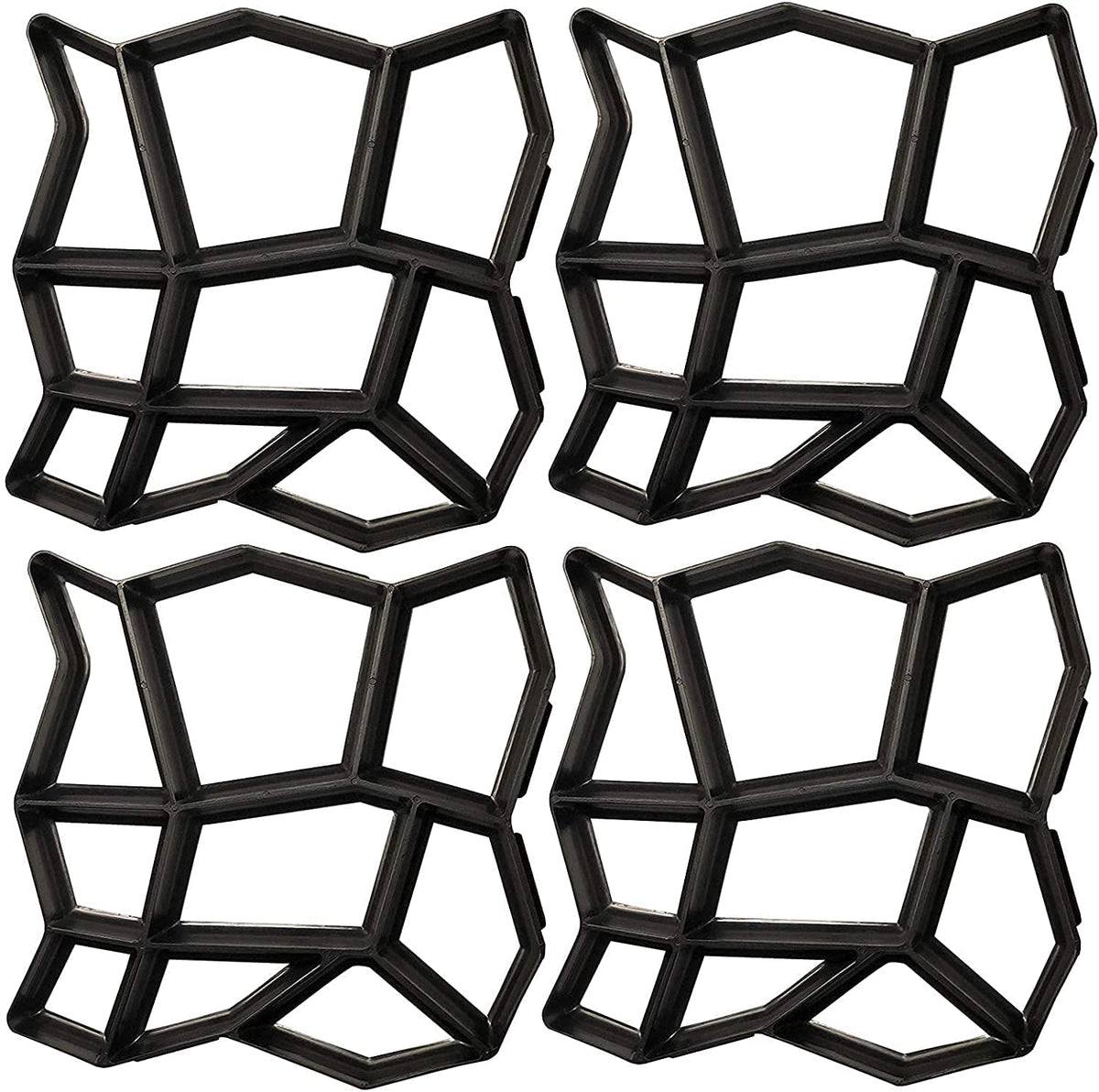 VanSmaGo front pack view showing four reusable molds and benefit of multiple pieces