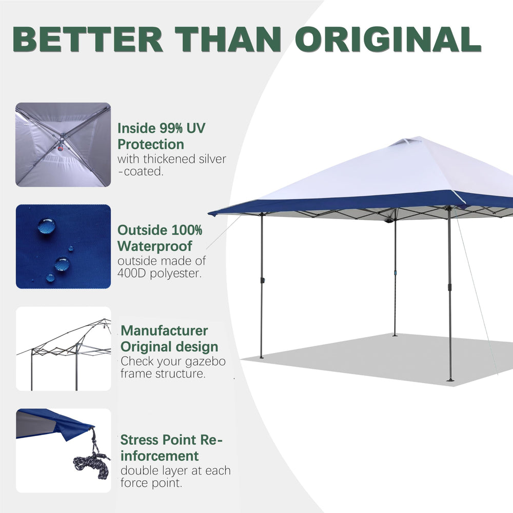 Vantco canopy air vent top detail for better airflow and heat reduction