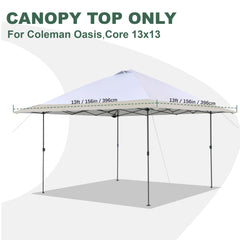 Vantco silver coating detail reflecting sunlight for cooler under-canopy comfort