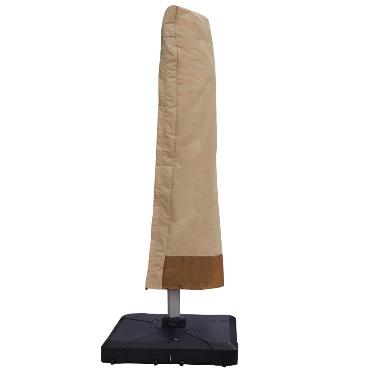 Vanteriam close-up of 600D Oxford texture highlighting durable waterproof fabric
