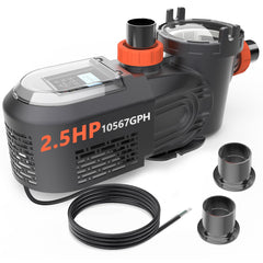 VARMINPOOL front view of pump showing compact design and reliable flow