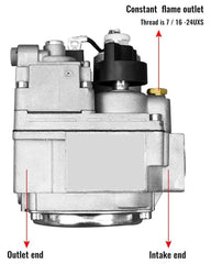 Vaticas 700-506 installed on a furnace demonstrating retrofit compatibility