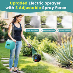 VAXMAY retractable wand extended for targeted spraying and reach advantage