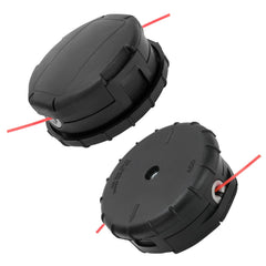 VBSYBO front view of two-pack speed-feed head showing compact design and convenience
