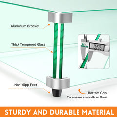 vchin aluminum bracket detail showing corrosion resistance and secure mount
