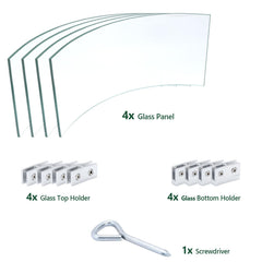 vchin aluminum clip detail securing panels for stable fit