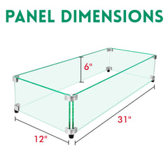 vchin close-up of smooth glass edge and aluminum bracket for durable, safe construction