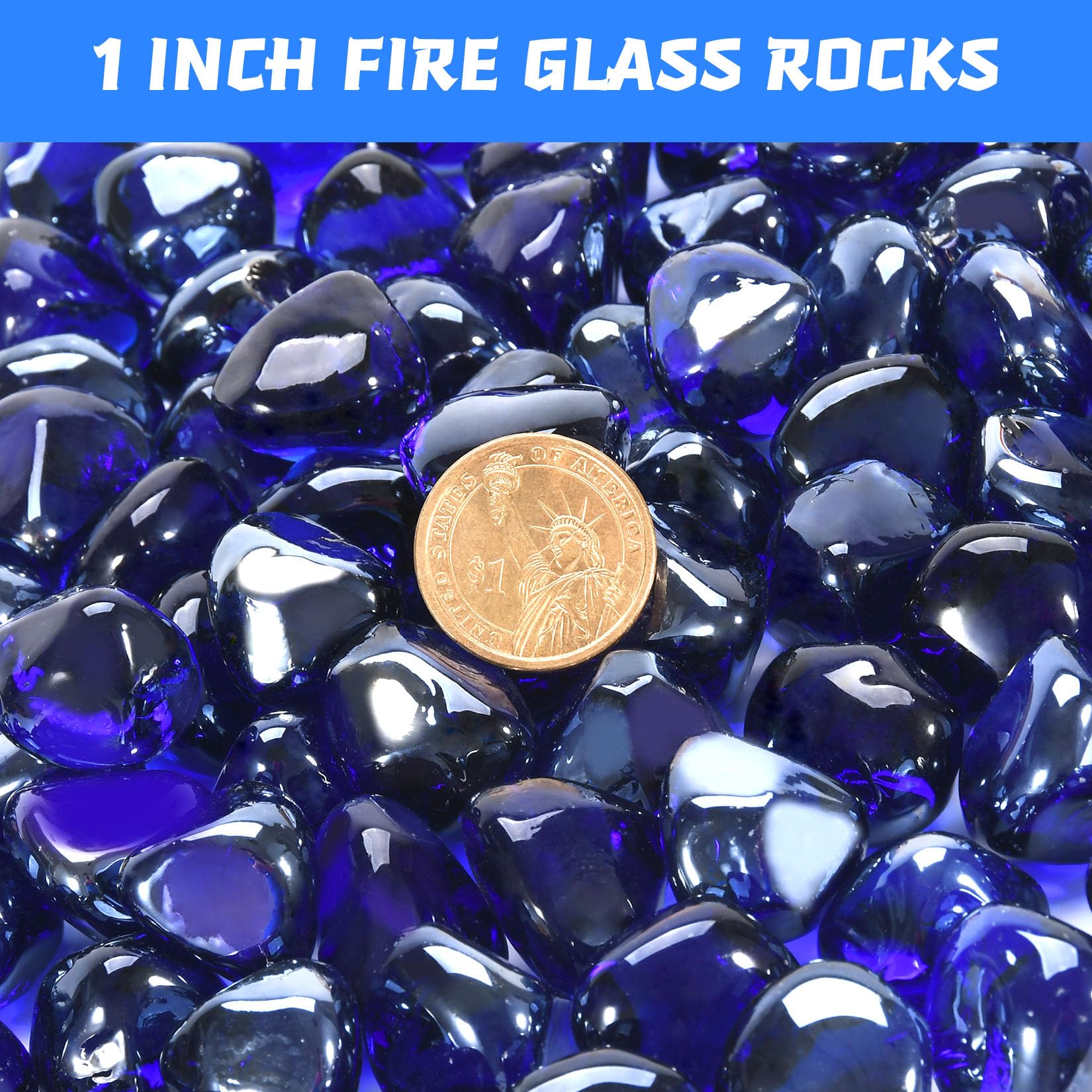 vchin polished fire glass close-up texture showcasing reflective finish and color pop