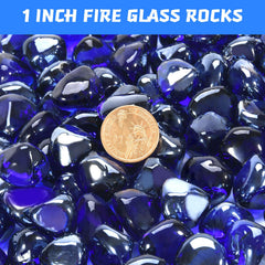 vchin polished fire glass close-up texture showcasing reflective finish and color pop