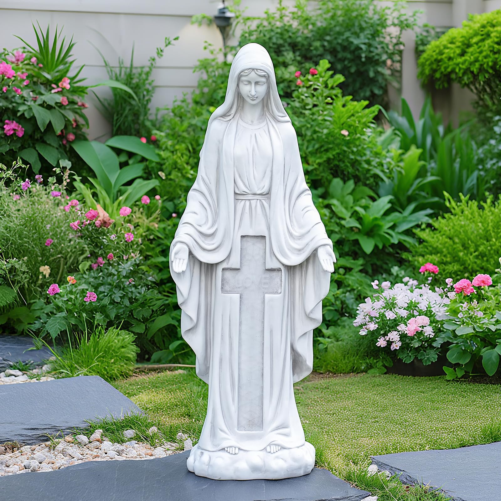 VChymm statue boxed and packaged ready as a thoughtful outdoor gift