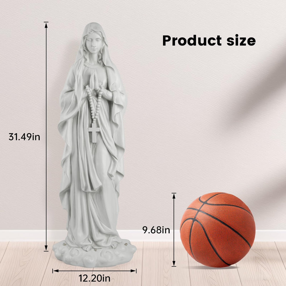 VChymm solar panel detail on statue illustrating efficient sun charging
