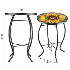 VCUTEKA powder-coated metal frame detail showing rust-resistant finish and stability