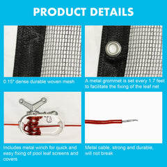 Vecacosic reinforced edge grommets highlighting durability and easy installation