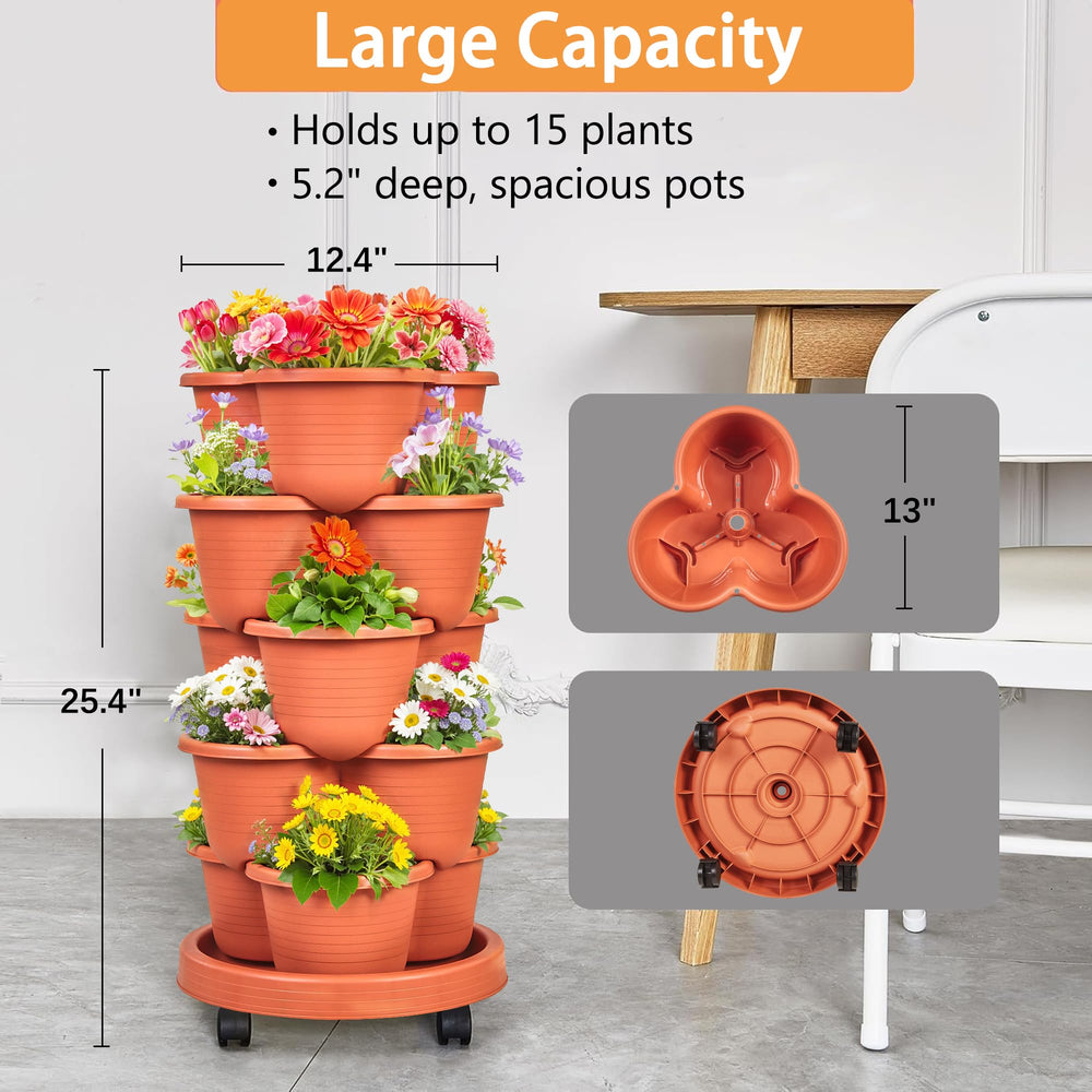 VECELO assembled planter with strawberries illustrating productive small-space harvests