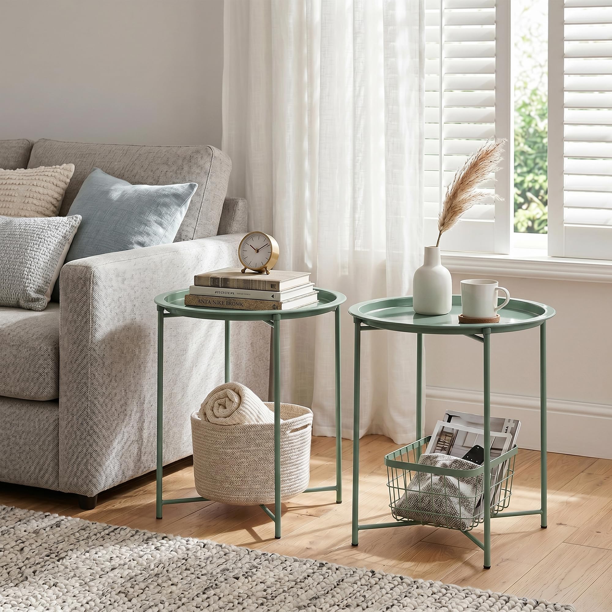 VECELO folded flat for storage showing space-saving benefit