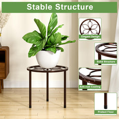 VECELO in-use with indoor potted plants adding height and better airflow