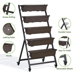VECELO lockable caster wheel detail for secure mobility benefit