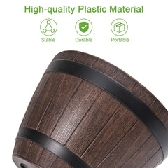 VECELO planter styled with flowers showing decorative appeal benefit