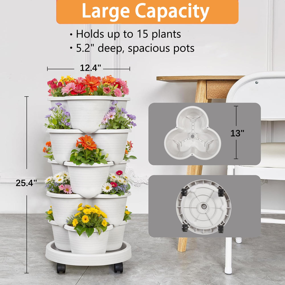 VECELO caster wheels and base for effortless movement and repositioning benefit