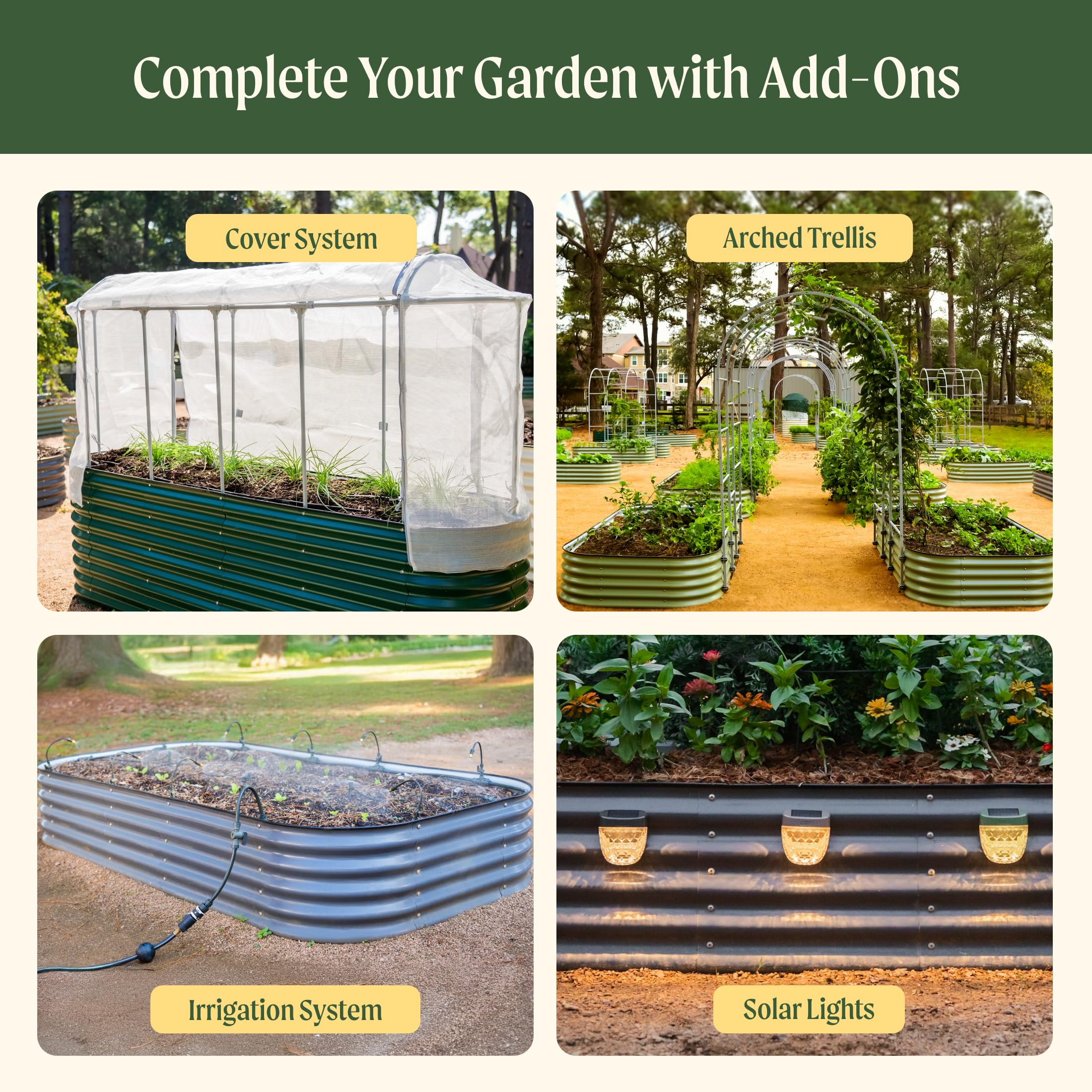 Vego Garden depth comparison with ruler showing 17-inch root space