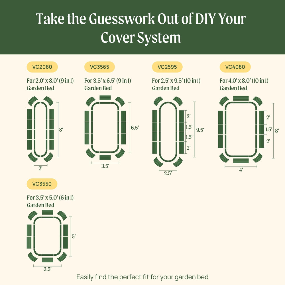 Vego garden open cover used for harvesting showing easy access benefit