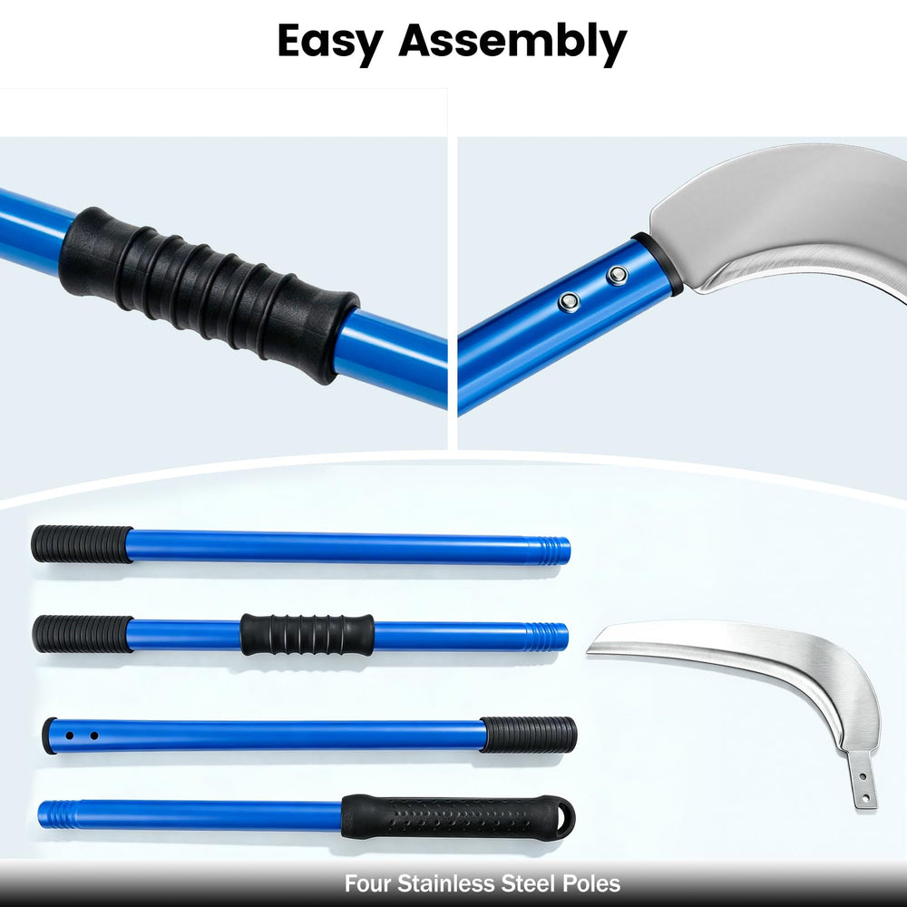 VEKSICY tool beside a person to show scale and ergonomic reach benefit