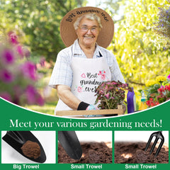 Velmitten straw hat on a bench providing sun protection while gardening