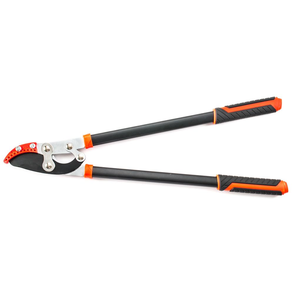 Veltec lopper in a garden lifestyle scene showing tool ready for pruning and yard maintenance