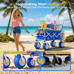 VELUVIA loaded cargo with large cooler illustrating heavy-duty 450 lb capacity