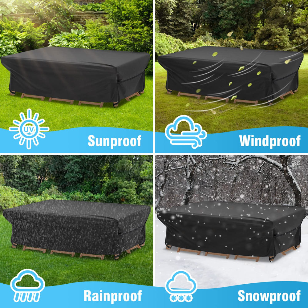 Velway zippered storage bag folded for compact transport and tidy off-season storage
