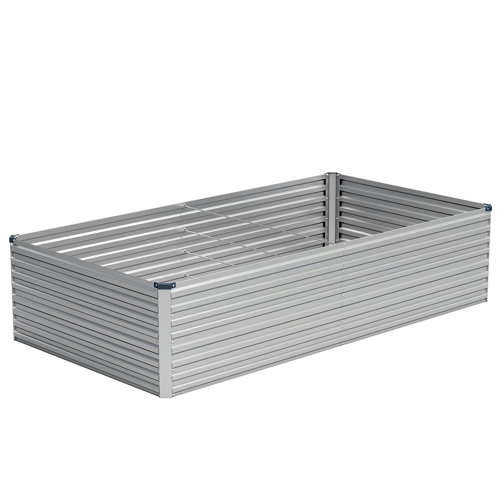 Vengarus lifestyle patio garden setting displaying attractive, space-saving raised bed