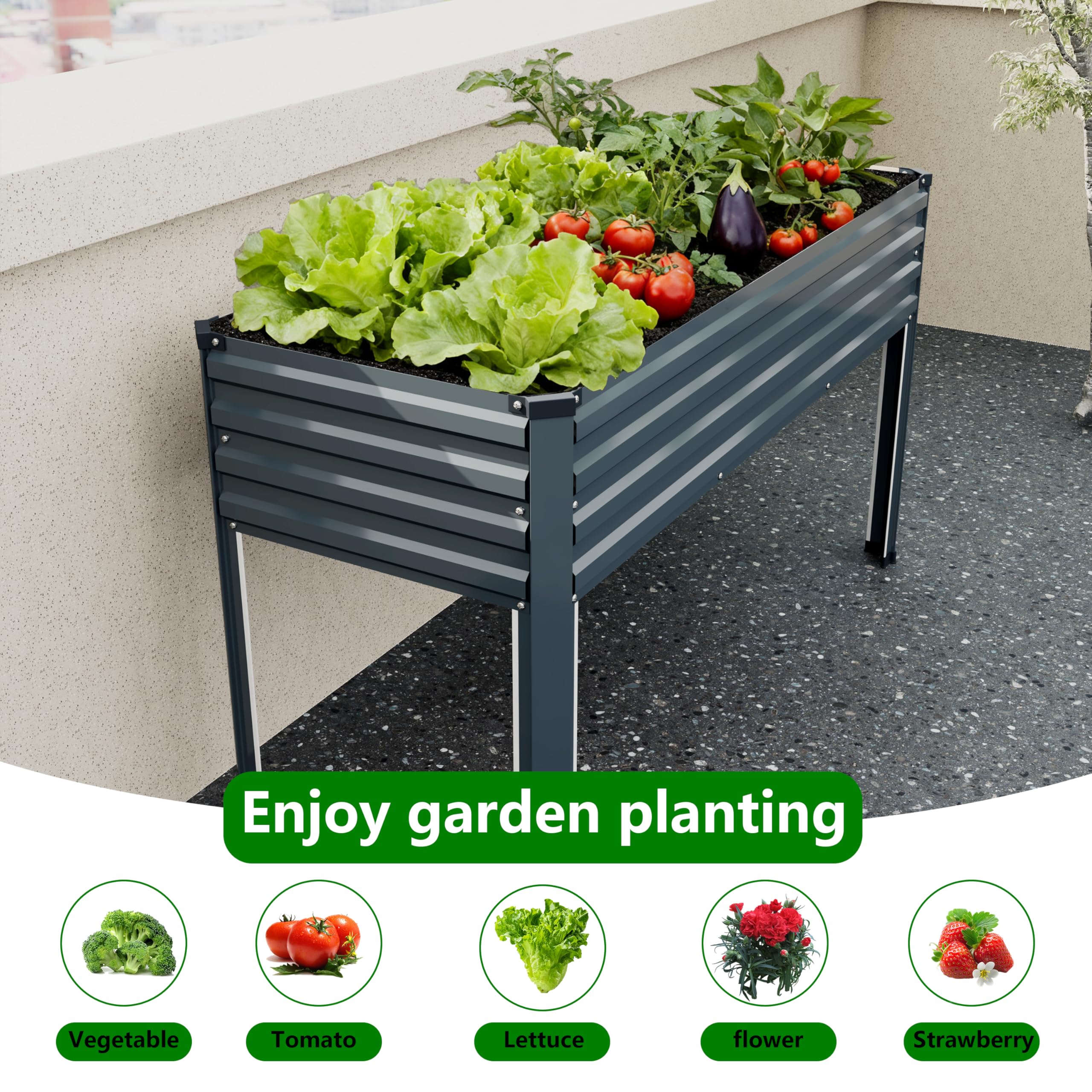 Vengarus smooth galvanized surface ready for DIY painting allows easy customization