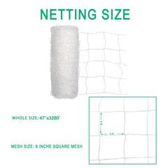 vensovo close mesh detail displaying 6x6 inch squares for plant support
