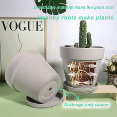 vensovo visible drainage hole under pot demonstrating improved plant drainage