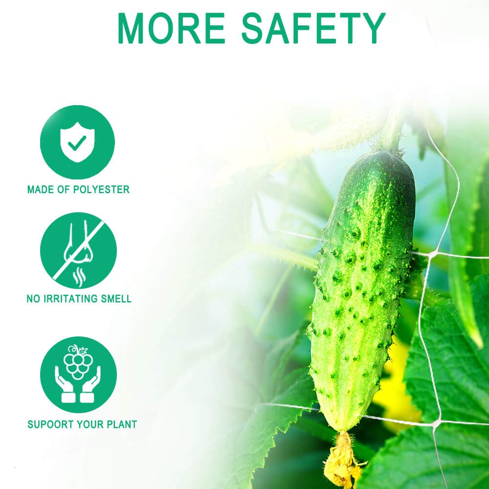 vensovo in garden lifestyle with cucumbers climbing for neat harvests