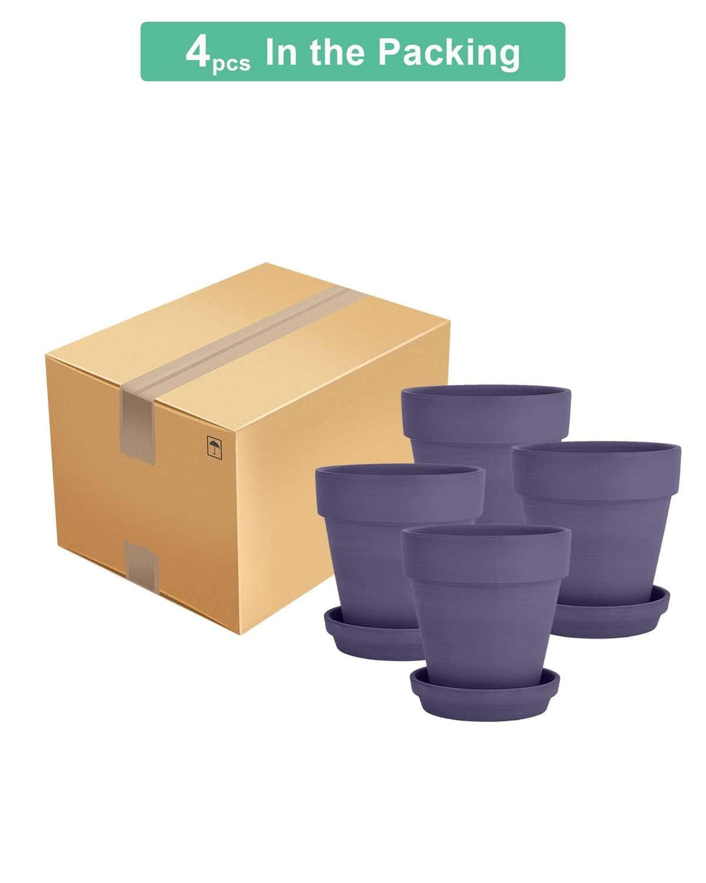 vensovo four-pack boxed and arranged for shipping, ensures safe delivery
