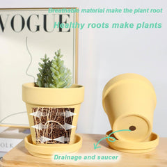 vensovo lifestyle scene with pots on balcony adding color and plant display benefit