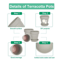 vensovo single pot with matching saucer displayed front view protecting surfaces