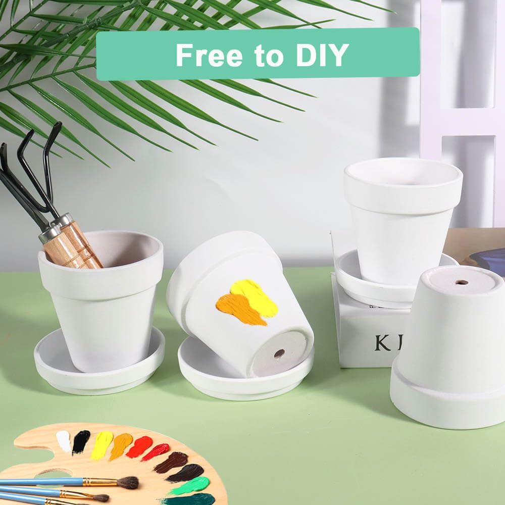 vensovo stacked pots showing smooth white finish and durable fired clay for long-lasting use