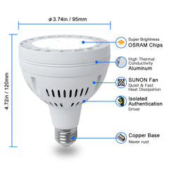 Venste side profile showing dimensions for quick fixture compatibility check