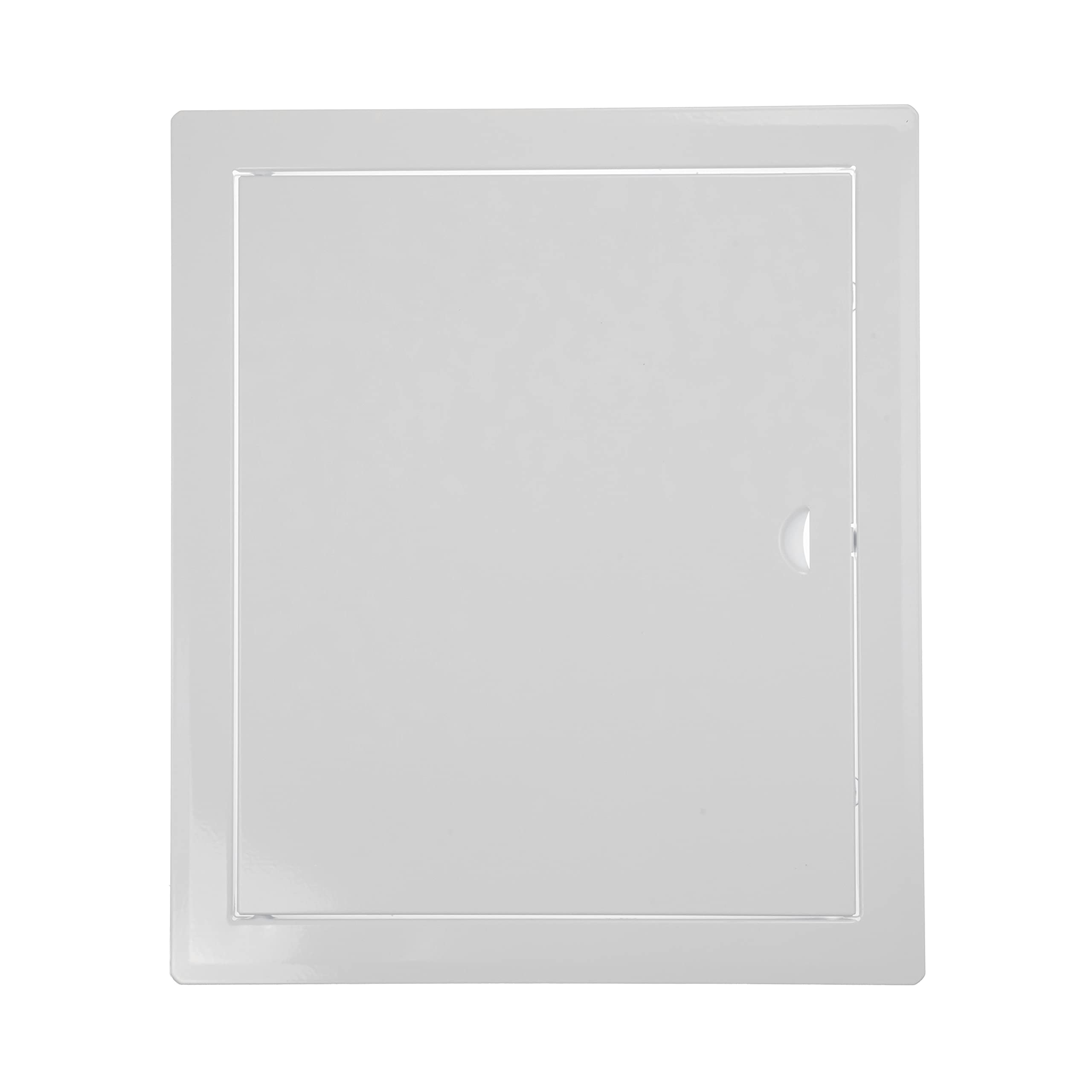 Vent Systems front view of metal access panel showing clean flush finish benefit