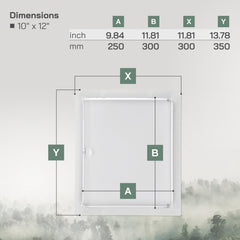Vent Systems open door highlighting hinge detail for reliable access benefit