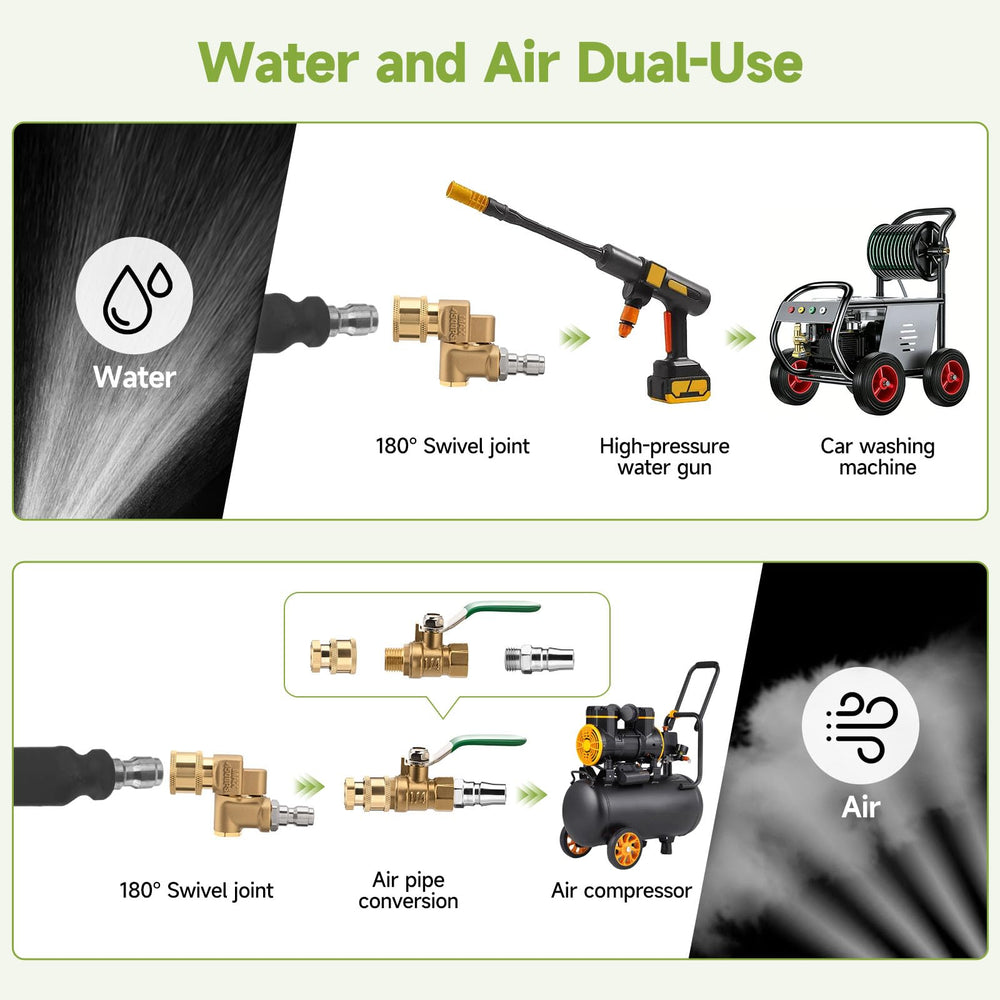 Venussar wand cleaning a truck radiator demonstrating reach and effective debris removal